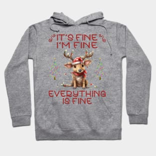 It's Fine, I'm Fine, Everything is Fine Hoodie